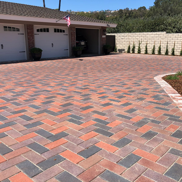 Brick Pavers Installation by Elemental Landscapes Ltd.